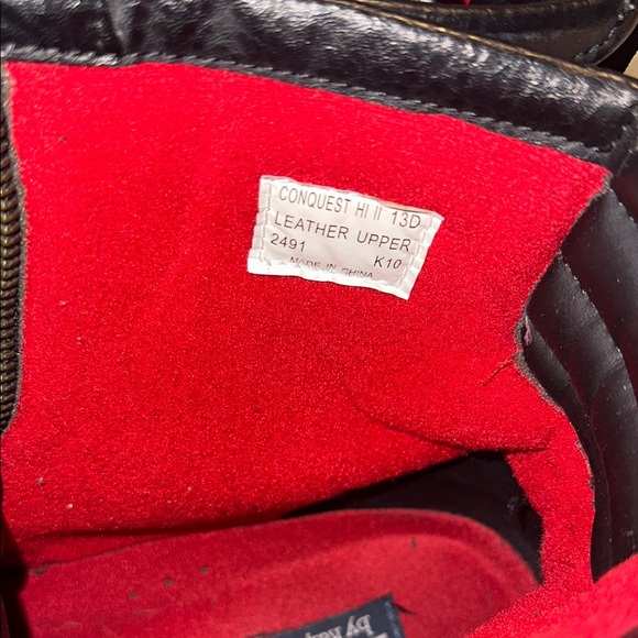 Polo by Ralph Lauren Black Leather Ankle Boots - Picture 4 of 11